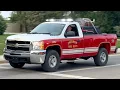 Jackson Fire Department Command 1280 and Brush 1282 Responding 8-4-26