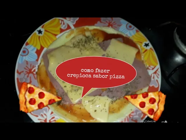 PIZZA DE CREPIOCA (COMO FAZER)