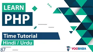 PHP Time Tutorial in Hindi Urdu