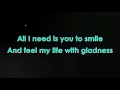 Smile - Noel Milan Karaoke