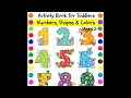 Do A Dot Markers Activity Book for Toddlers Numbers Shapes Colors