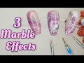 Tutorial for Marble Nails 3 Beginner Friendly Ways to Create a Marble How To Create Marble Nail