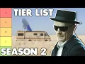 Breaking Bad Season 2 Part 2 TIER LIST Retrospective Recap