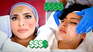 جربت أغلى وأرخص جلسة تنظيف بشرة في مدينتي بسمةداش 
