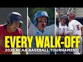 EVERY walk-off from the 2026 NCAA baseball tournament