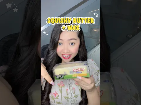 SQUISHY BUTTER WAX 😍 MAU LIAT VERSI BIKINAN AKU GA?? | Klara Tania #shorts