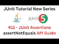 JUnit Tutorial -