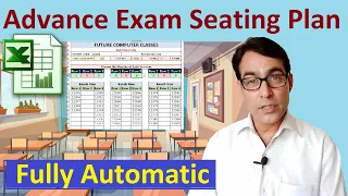 Advanced Exam Seating Plan in excel Fully automated seating plan for exam exam seating plan