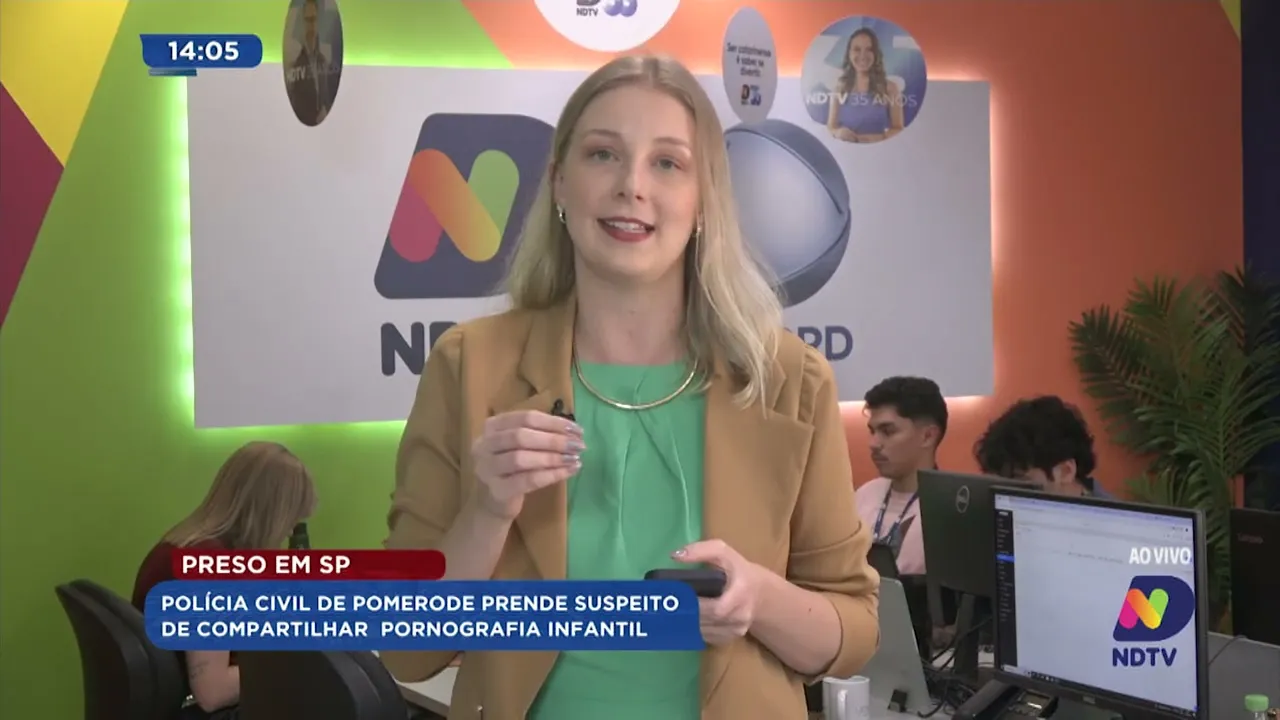 Polícia Civil de Pomerode prende suspeito de compartilhar pornografia infantil