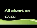 Download Lagu All about us - T.A.T.U. (Karaoke) Duet
