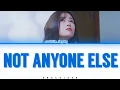 Download Lagu KIM NAYOUNG (김나영) - NOT ANYONE ELSE (다른 누구 말고 너야) (Color Coded Lyrics Han/Rom/Eng/가사)