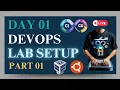 Part-1 Lab Setup VirtualBox Installation 2024 Free Full DevOps Tutorials for Beginners