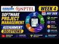 Software Project Management Week 4 Assignment Answers 2026 NPTEL July 2026 NPTEL Assignment