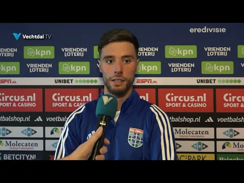 Anouar El Azzouzi over het verlies van PEC Zwolle