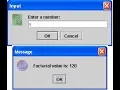 Factorial number in JAVA Easy Method