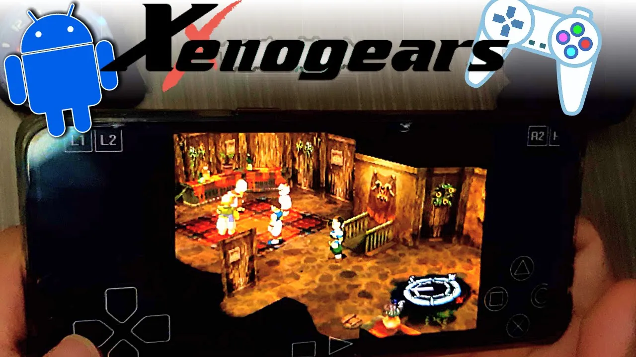 Xenogears - PS1 Emulator Android Gameplay (ePSXe) - Xenogears APK For Mobile - 2022