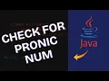 How to Check for Pronic Numbers in Java 2025