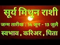 Download Lagu सूर्य मिथुन राशिमे / स्वभाव ,  करियर , पिता  Sun In Gemini / Nature , Career , Father