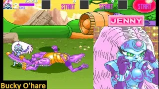 Bucky O Hare Arcade 1992 Cute Cat Girl Jenny Full Playthrough Shoot Em Up 