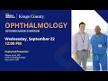 September Surgery Symposium Dr Wayne Scott Dr Ilya Leskov Ophthalmology