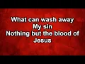 Nothing But The Blood -  HeartCry Worship  (Lyrics)