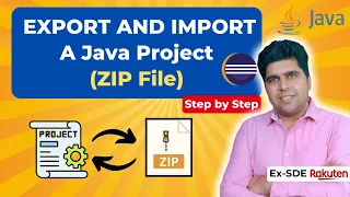 Export Import Java Project in Eclipse Archive File Tutorial