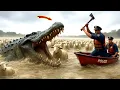 Download Lagu Brave Rescue Team Battles Floodwaters to Save Sheep From a Predator 🐊