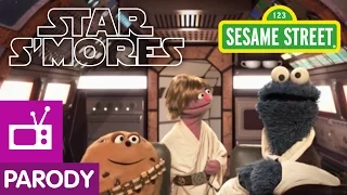 sesame street star smores star wars parody 