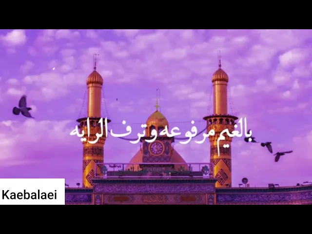 يـ حــســيــن  زوارك اجـو مـشـايـة ❤️🚶🏻 بالغيـم مرفـوعة وتــــرف الــرايــة 🏴🏴