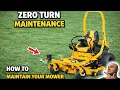 How to Properly Maintenance Your Zero Turn Lawn Mower Cub Cadet ZTX5 60
