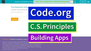 Introduction to Arrays Lesson 13 31 Tutorial with Answers Code org CS Principles