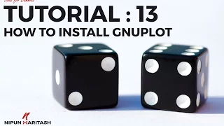 Linux Tutorial 13 How to install GNUPLOT in Ubuntu