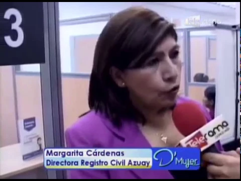 Registro Civil atiende en horario ampliado