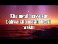 Ebiet G Ade - Masih Ada Waktu (Lirik Audio)