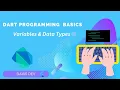 Complete Guide to Variables and Data Types in Dart Programming Language flutterdev