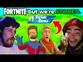 Fortnite but WE SMOKE UNTIL WE WIN