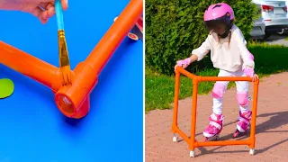🌈 Pipe walker for smooth skating and DIY clever crafts and projects you will love!