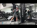 Smith Machine Split Squat