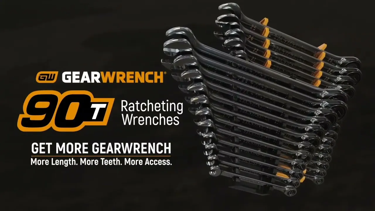 Gearwrench 90T ratcheting wrench