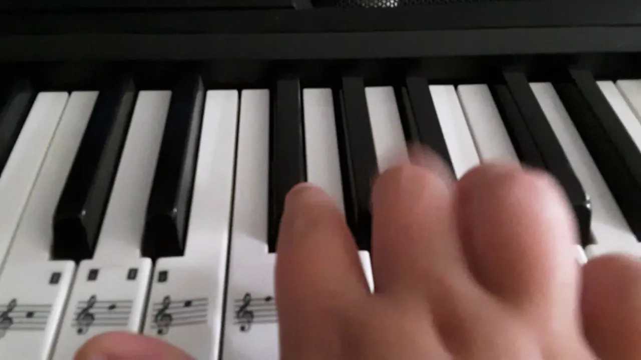 Kill bill whistle on piano