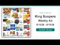 King Soopers Weekly Ad 26 - 26 Best Deals