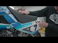 How to install Graphics Kit 01-09 KLX 110