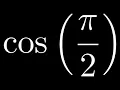 Compute cos with the unit circle