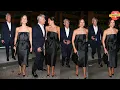 DAVID FOSTER AND KATHARINE MCPHEE SHARE PLAYFUL DANCE OUTSIDE CIPRIANI IN BEVERLY HILLS CA