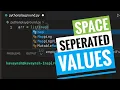 Space seperated values in Python How to take space-seperated User inputs in Python Python3