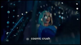 dua lipa cosmic crush lyrics 
