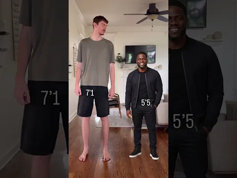 How tall is Kevin Hart? #tall