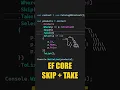 Pagination With EF Core Is Simple