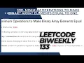 3191 Minimum Operations to Make Binary Array Elements Equal to One I Leetcode biweekly 133
