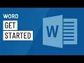 Word Getting Started